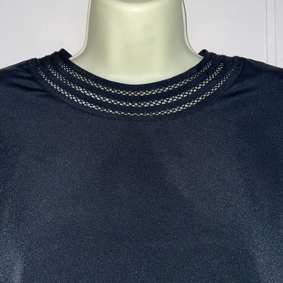 Vtg 80s Yves St. Clair black blouse - Picture 2 of 9